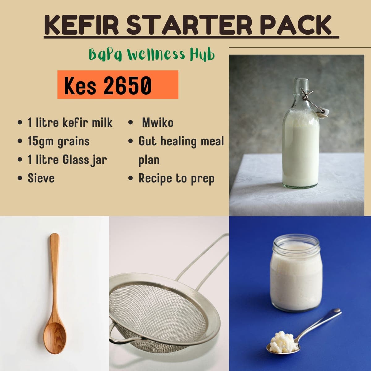 Kefir Starter Pack - 1